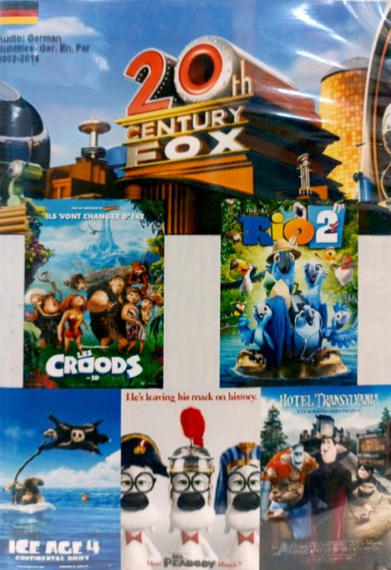 پک کارتون زبان آلمانی قرن بیستم  German Pack  20th century fox