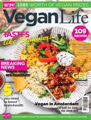 کتاب مجله انگلیسی وگان لایف  Vegan Life - Issue 85, July 2022