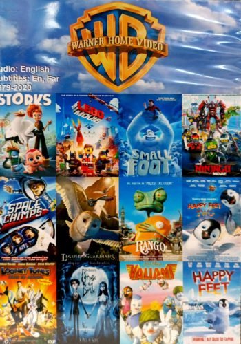 پک کارتون زبان انگلیسی وارنر هوم  Warner Video Home English