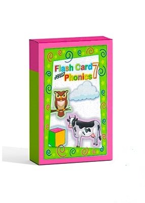 فلش کارت جولی فونیکس Jolly Phonics 7 Flashcards