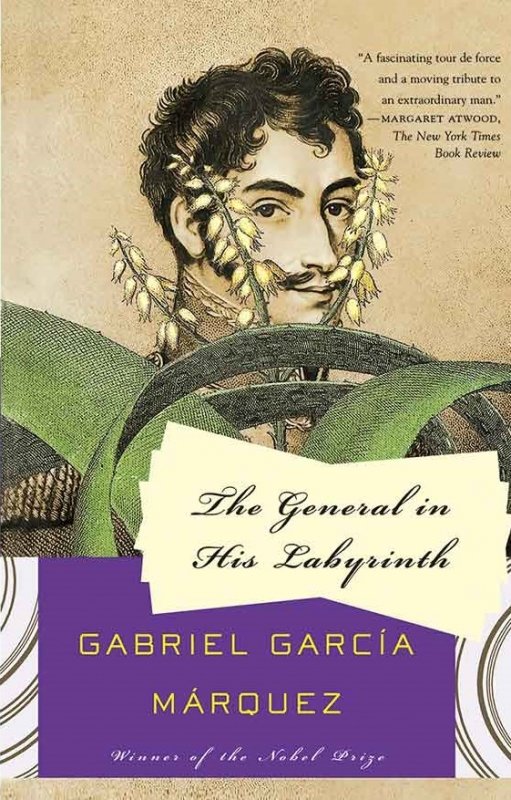 کتاب رمان انگلیسی ژنرال در هزارتوی خود  The General in His Labyrinth