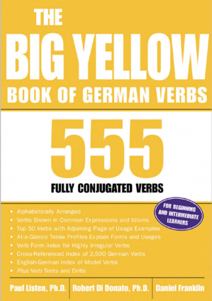 کتاب د بیگ یلو بوک آف جرمن وربز  The Big Yellow Book of German Verbs 555