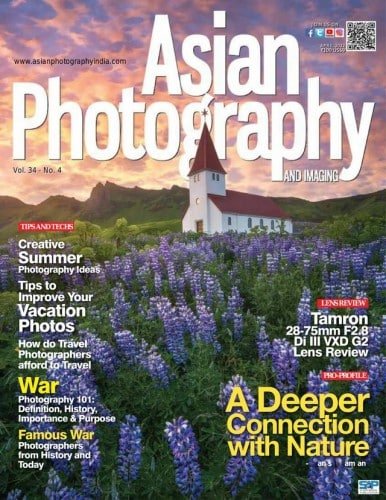 کتاب مجله انگلیسی اسیا فوتوگرافی  Asian Photography - Vol. 34 No. 04, April 2022
