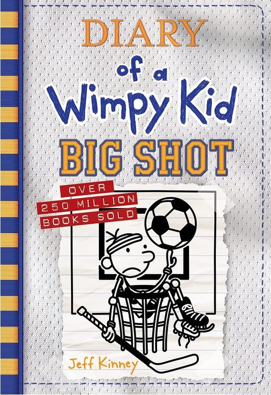 کتاب داستان بیگ شات دفترچه خاطرات یک بچه بی پروا Big Shot Diary of a Wimpy Kid