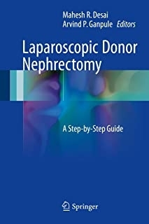 کتاب لاپراسکوپیک دونور نفرکتومی Laparoscopic Donor Nephrectomy A Step by Step Guide