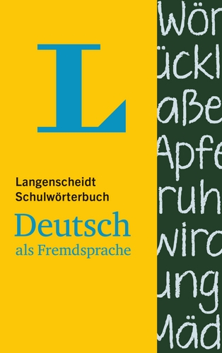 کتاب دیکشنری آلمانی به آلمانی لانگنشایت جیبی  Langenscheidt Schulwörterbuch Deutsch als Fremdsprache