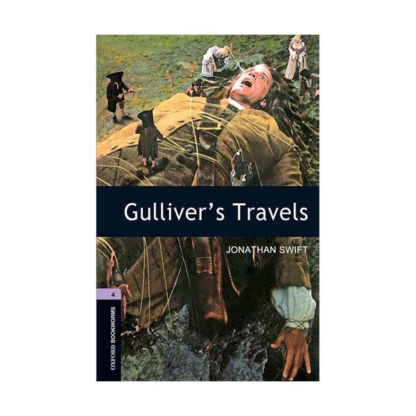 کتاب داستان بوک ورم سفرهای گالیور Bookworms 4:Gullivers Travels