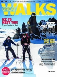 کتاب مجله انگلیسی گریت واکس  Great Walks - June/July 2022