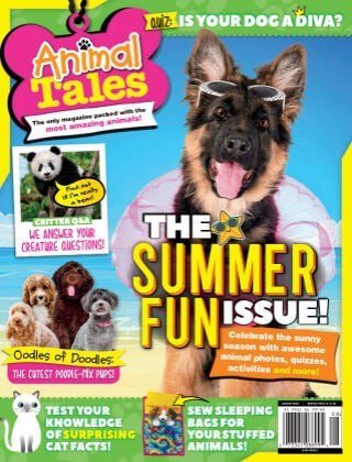 کتاب مجله انگلیسی انیمال تیلز  Animal Tales - August 2022