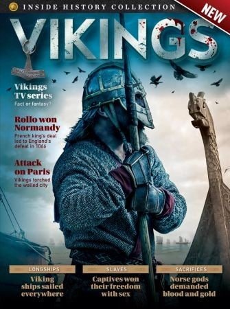 کتاب مجله انگلیسی اینساید هیستوری کالکشن  Inside History Collection - Vikings, 2022