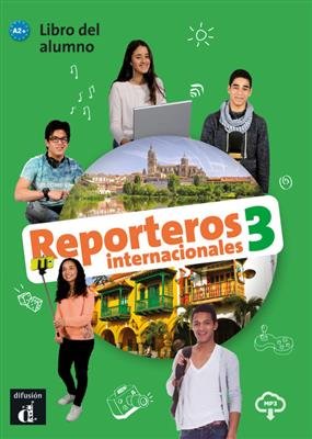 کتاب اسپانیایی ریپورترز Reporteros internacionales 3 Libro del alumno + Cuaderno de ejercicios