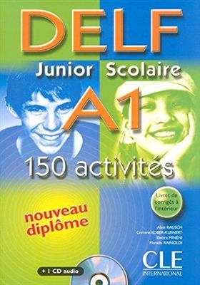 کتاب آزمون فرانسه دلف جونیور اسکولیر Delf Junior Scolaire A1 Textbook + Key