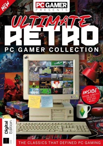 کتاب مجله انگلیسی پی سی گیمر پرزنتس  PC Gamer Presents - Ultimate Retro PC Gamer Collection, 2nd Edition 2022