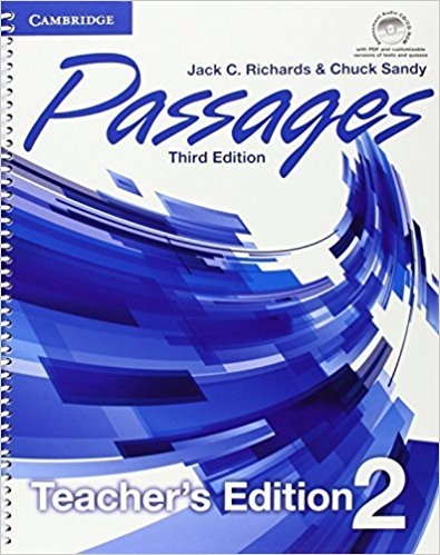 کتاب معلم پسیجز دو ویرایش سوم&nbsp;Passages 2 Teacher's Edition Third Edition