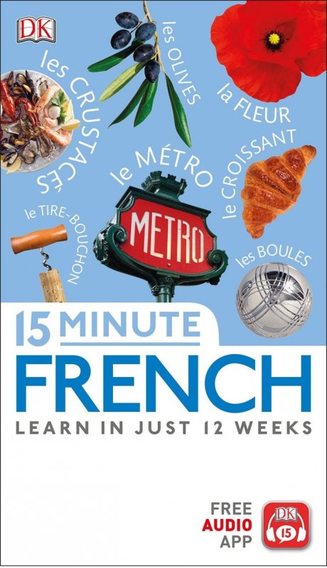 کتاب آموزش فرانسه در 15 دقیقه 15Minute French