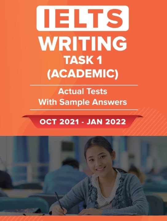 کتاب آیلتس رایتینگ آکادمیک تسک ۱ اکچوال تست اكتبر تا ژانويه (IELTS Writing Task 1 Academic Actual Tests (Oct 2021-Jan 2022