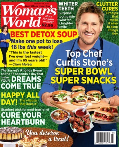 کتاب مجله انگلیسی ومنز ورد یو اس ای Woman's World USA - February 14, 2022