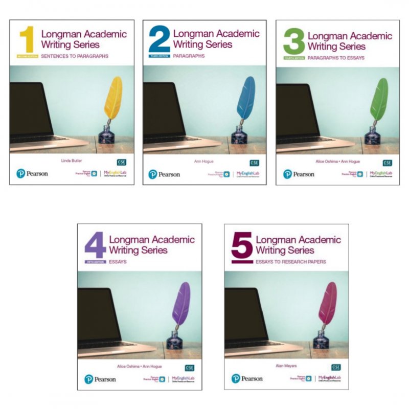 مجموعه 5 جلدی لانگمن آکادمیک رایتینگ Longman Academic Writing