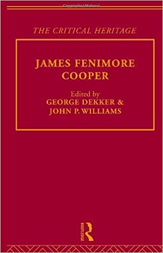 کتاب زبان امریکن ناولیستس  American Novelists Fenimore Cooper Critical Heritage Volume 1