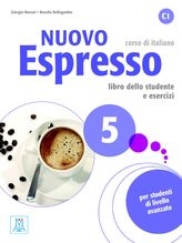 کتاب ایتالیایی اسپرسو Nuovo Espresso 5 Italian Edition Libro Studente C1