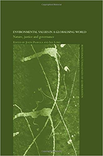 کتاب اینوایرومنتال ولیوز این ا گلوبالایزینگ ورد  Environmental Values in a Globalizing World