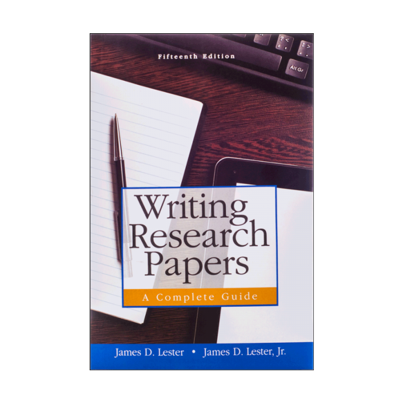 کتاب آموزش زبان  رایتینگ ریسرچ پیپرز ویرایش پانزدهم Writing Research Papers 15th