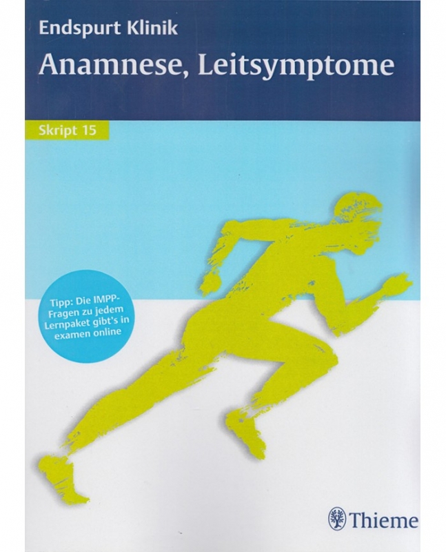 کتاب پزشکی آلمانی اندسپورت کلینیک اسکریپت  (Endspurt Klinik Anamnese, Leitsymptome (Skript 15