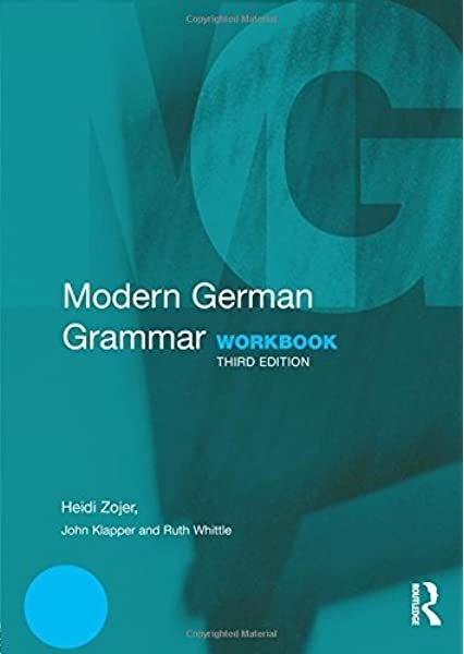 کتاب گرامر آلمانی مدرن جرمن گرامر ورک بوک  Modern German Grammar Workbook