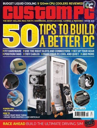 کتاب مجله انگلیسی کاستوم پی سی  Custom PC - Issue 223, April 2022