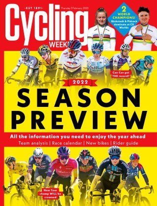 کتاب مجله انگلیسی سایکلینگ ویکلی  Cycling Weekly - 03 February 2022