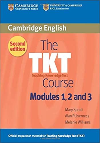کتاب زبان د تی کی تی مدلز  The TKT Course Modules 1 2 and 3