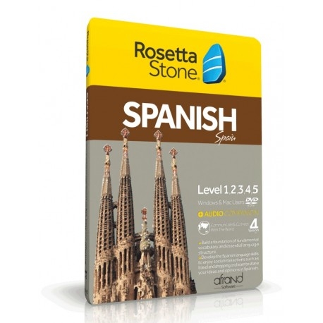 خودآموز زبان اسپانیایی رزتا استون افرند ROSETTA STONE SPANISH