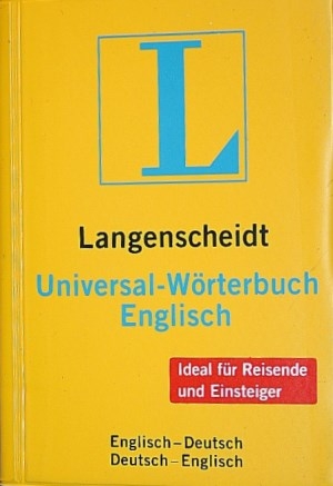 دیکشنری دوسویه Langenscheidt, Universal Wörterbuch Englisch Englisch Deutsch Deutsch Englisch جیبی
