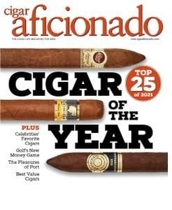 کتاب مجله انگلیسی سیگار افشینادو  Cigar Aficionado - January/February 2022