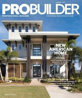 کتاب مجله انگلیسی پروفشنال بیلدر  Professional Builder - January 2022