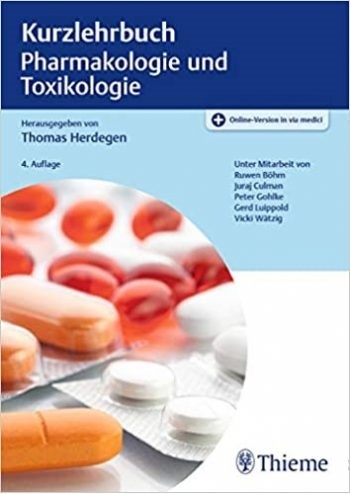 کتاب پزشکی آلمانی Kurzlehrbuch Pharmakologie und Toxikologie