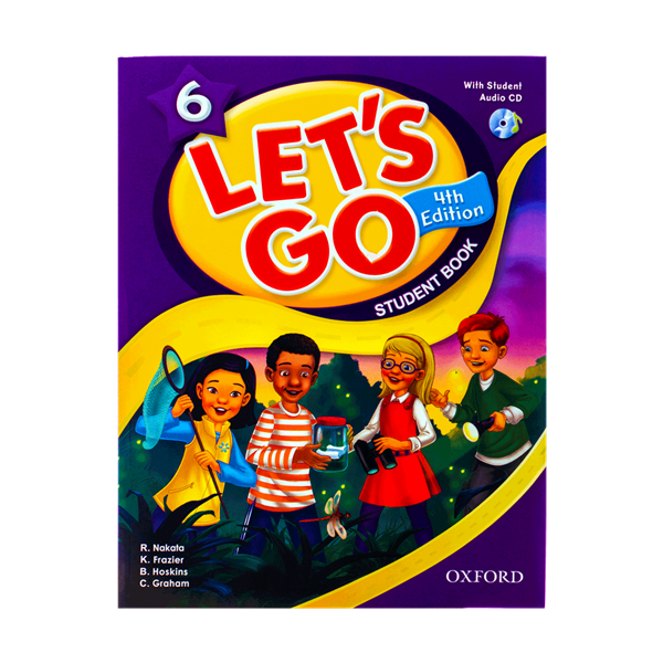 کتاب آموزش کودکان لتس گو ویرایش چهارم Lets Go 6 (4th) وزیری