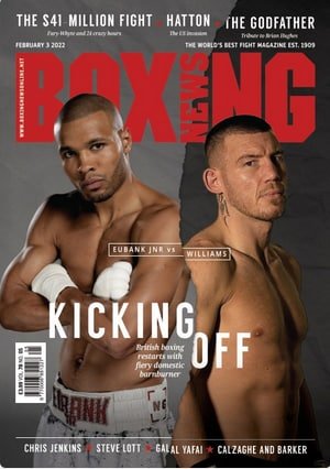کتاب مجله انگلیسی بوکسینگ نیوز Boxing News - Volume 78 No. 05, February 03, 2022