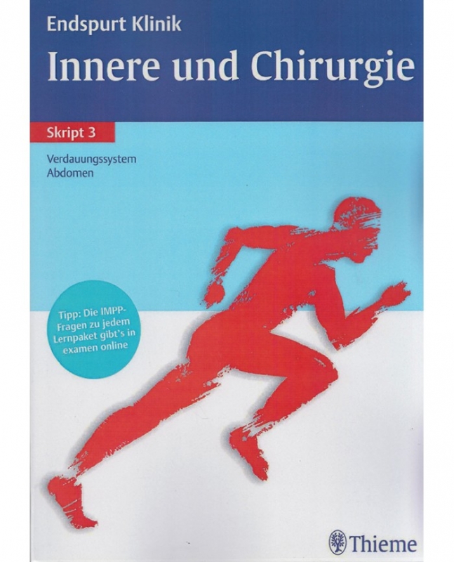 کتاب پزشکی آلمانی اندسپورت کلینیک اسکریپت  (Endspurt Klinik Innere und Chirurgie (Skript 3