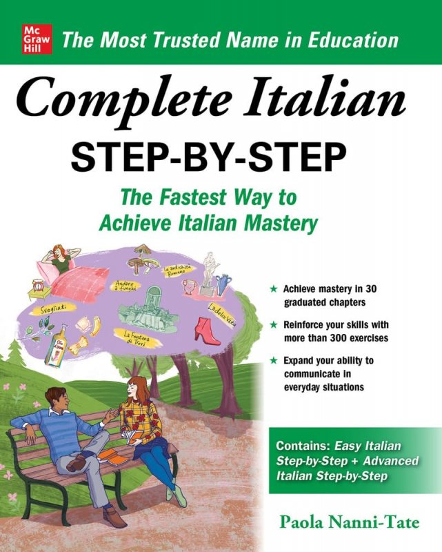 کتاب ایتالیایی کامپلیت ایتالین استپ بای استپ Complete Italian Step by Step