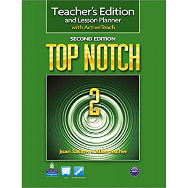 کتاب معلم تاپ ناچ ویرایش دوم Top Notch 2 Second Edition Teacher’s Edition