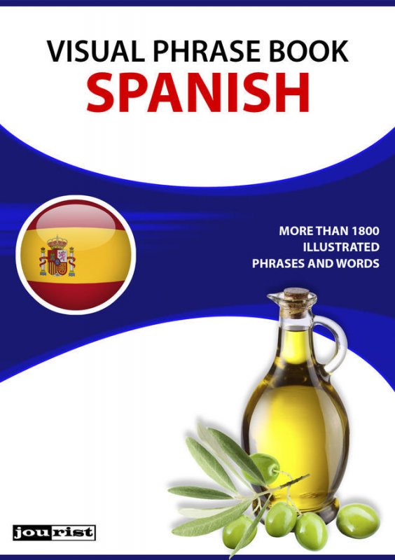 کتاب زبان اسپانیایی ویژوال فریز بوک اسپنیش Visual Phrase Book Spanish