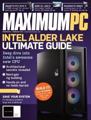 کتاب مجله انگلیسی ماکسیموم پی سی  Maximum PC - February 2022