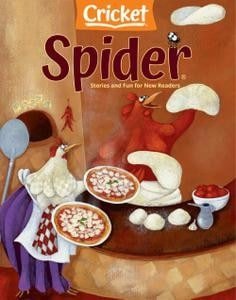 کتاب مجله انگلیسی کریکت اسپایدر  Spider - April 2022