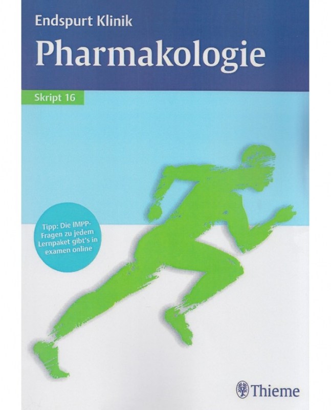 کتاب پزشکی آلمانی اندسپورت کلینیک اسکریپت (Endspurt Klinik Pharmakologie (Skript 16