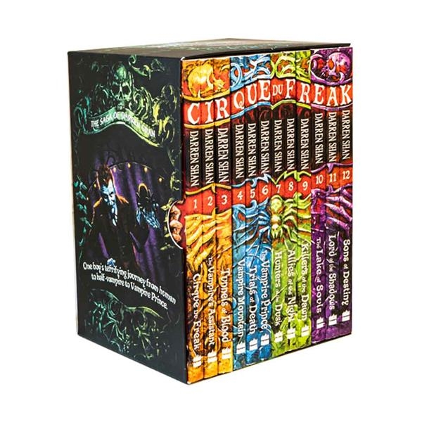 مجموعه کتاب های سیرک عجایب حماسه دارن شان Cirque Du Freak The Saga of Darren Shan اثر دارن شان