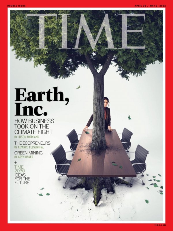 کتاب مجله انگلیسی تایم  Time International Edition - April 25, 2022
