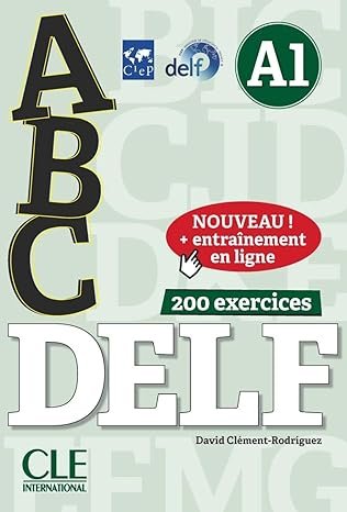 کتاب زبان فرانسوی ABC DELF A1 + Entrainement en ligne