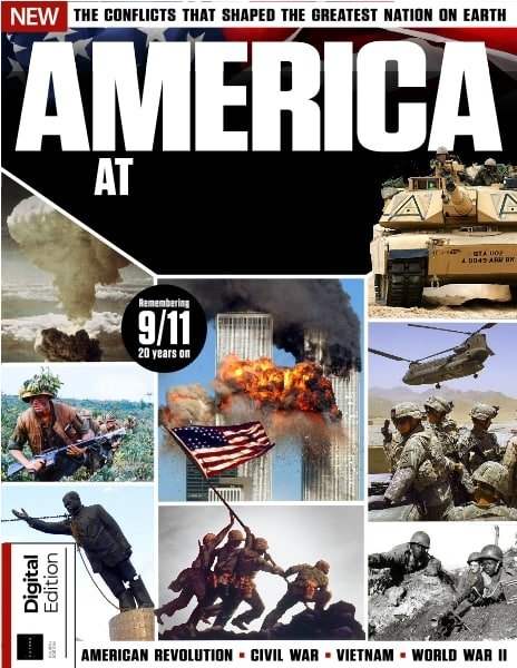 کتاب مجله انگلیسی هیستوری اف وار  History of War America at War - 4th Edition 2022