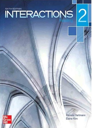 کتاب اینتراکشن ریدینگ دو ویرایش ششم Interactions Level 2 Reading 6th Edition